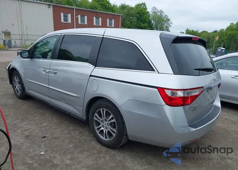 2012 Honda Odyssey Ex-L z USA, uszkodzony, nr VIN 5FNRL5H67CB091200